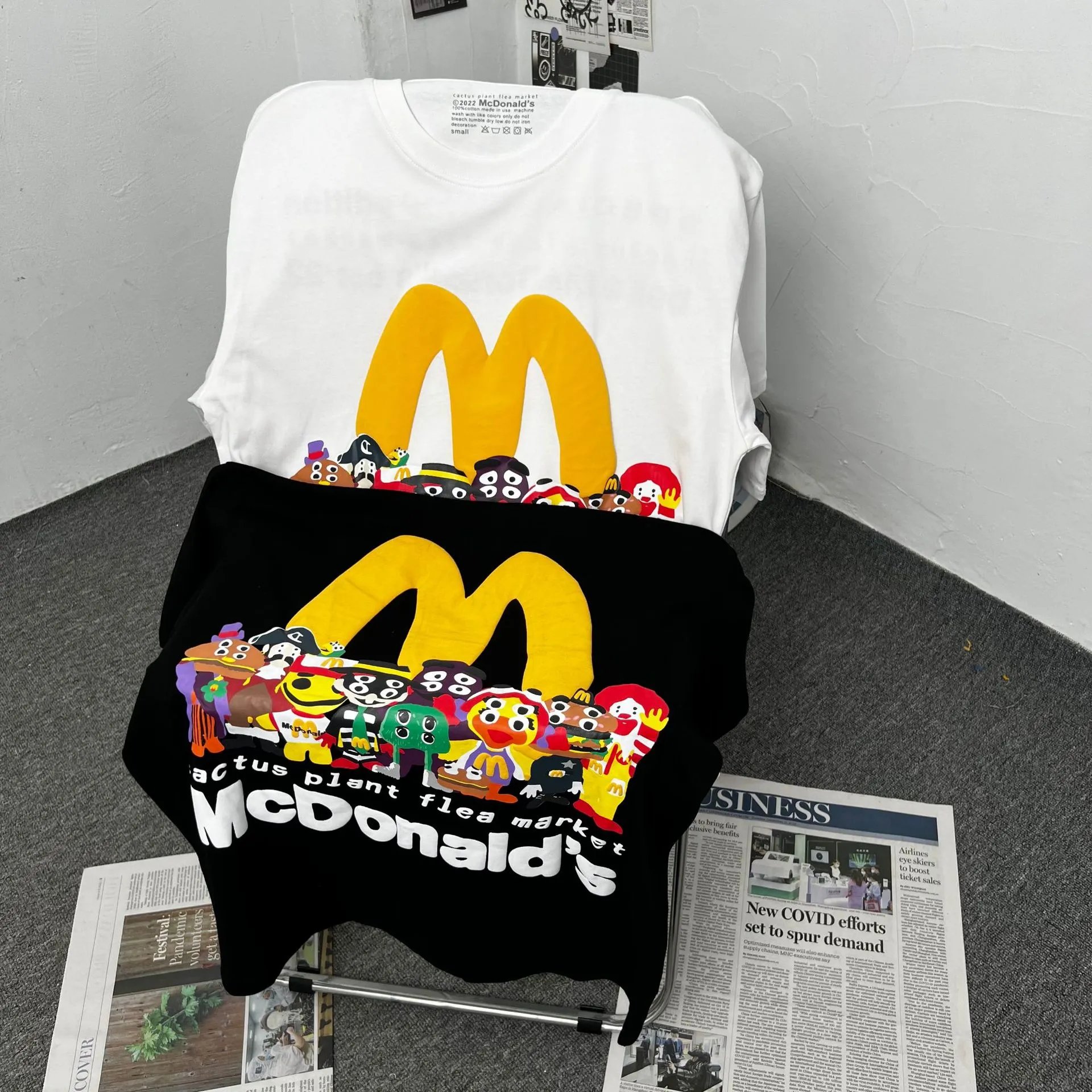 CPFM McDonald's Graphic Tee Black