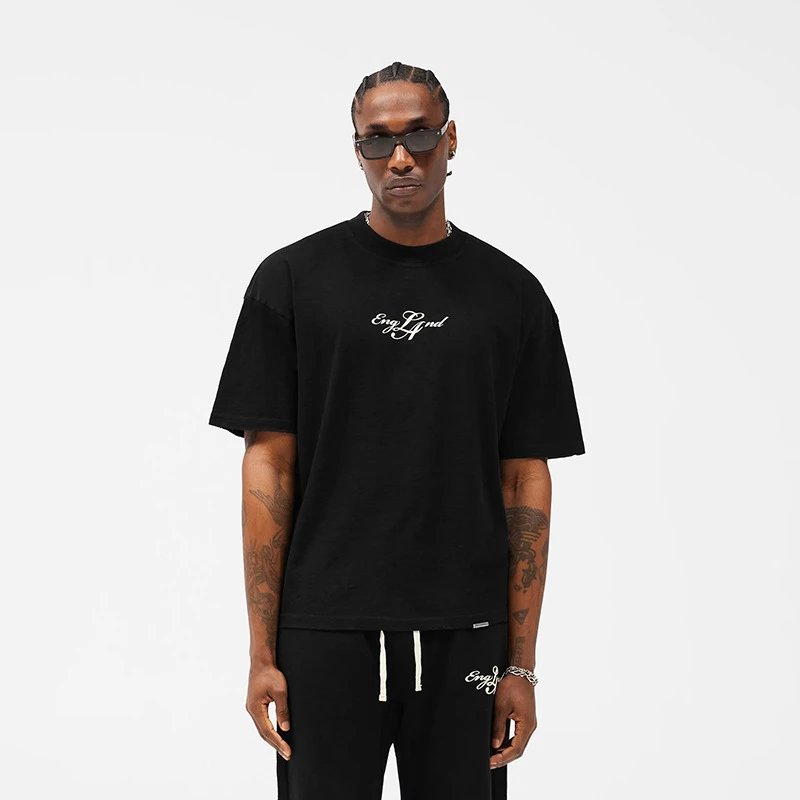 Represent Puff Print Logo Tee White