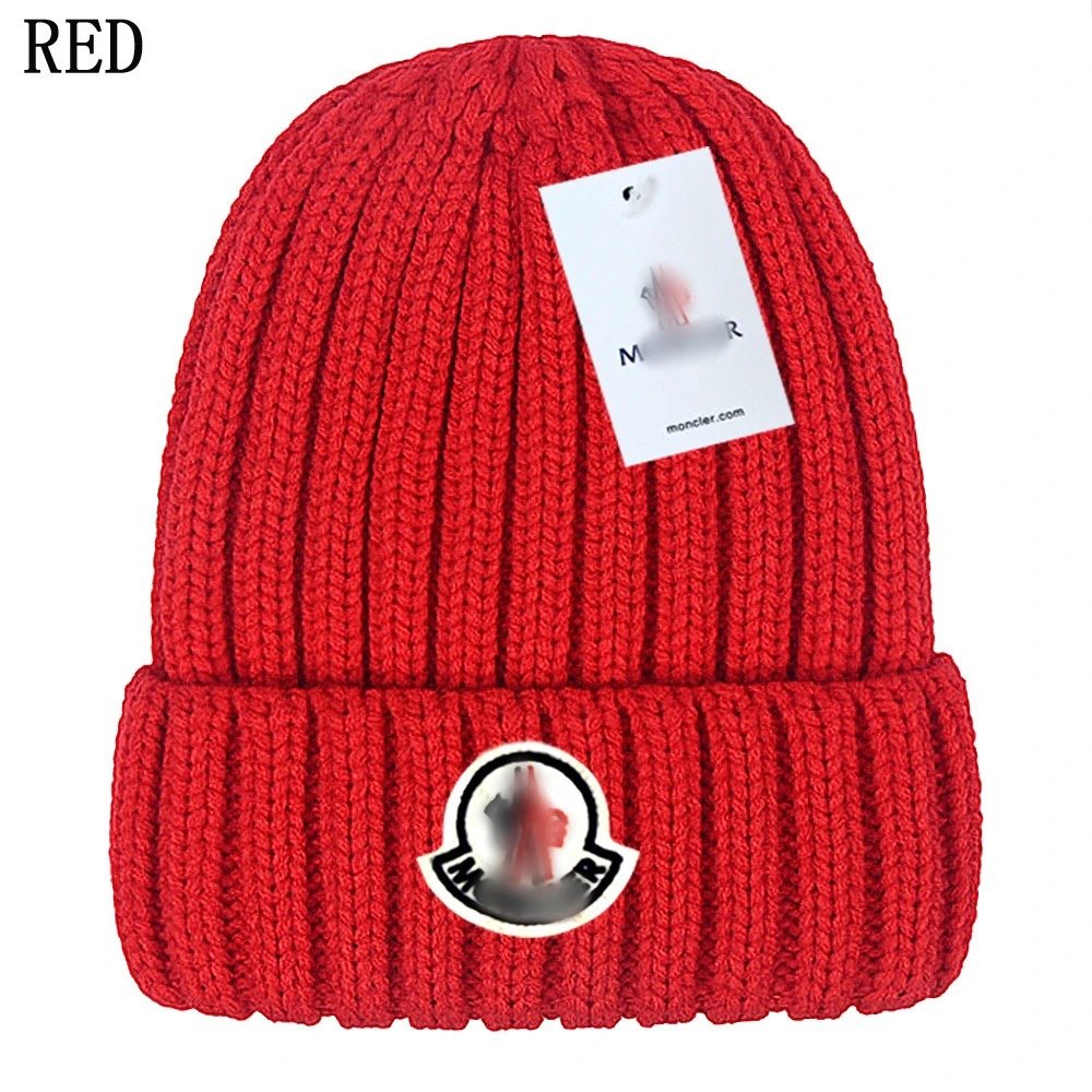 Moncler Ribbed Knit Beanie Multicolor