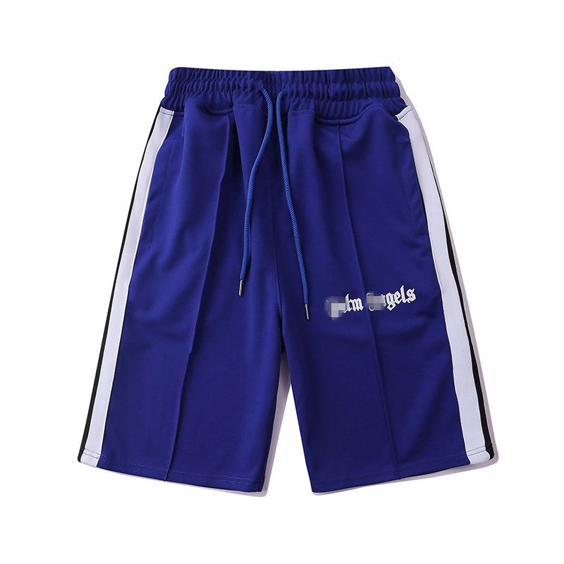 Palm Angels Side Stripe Mesh Shorts Multicolor
