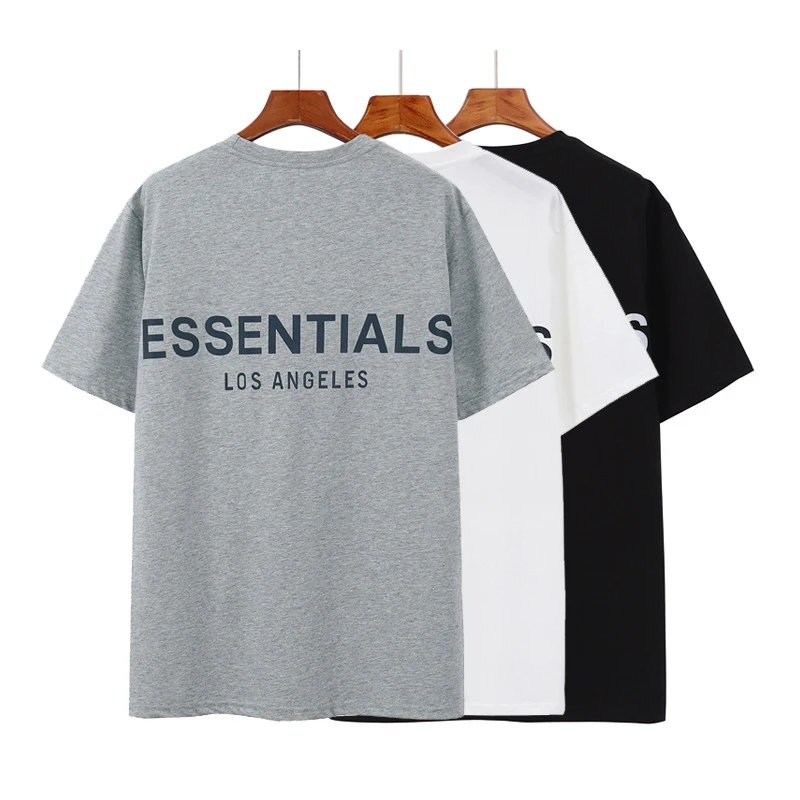 Essentials Reflective Logo Tee Multicolor