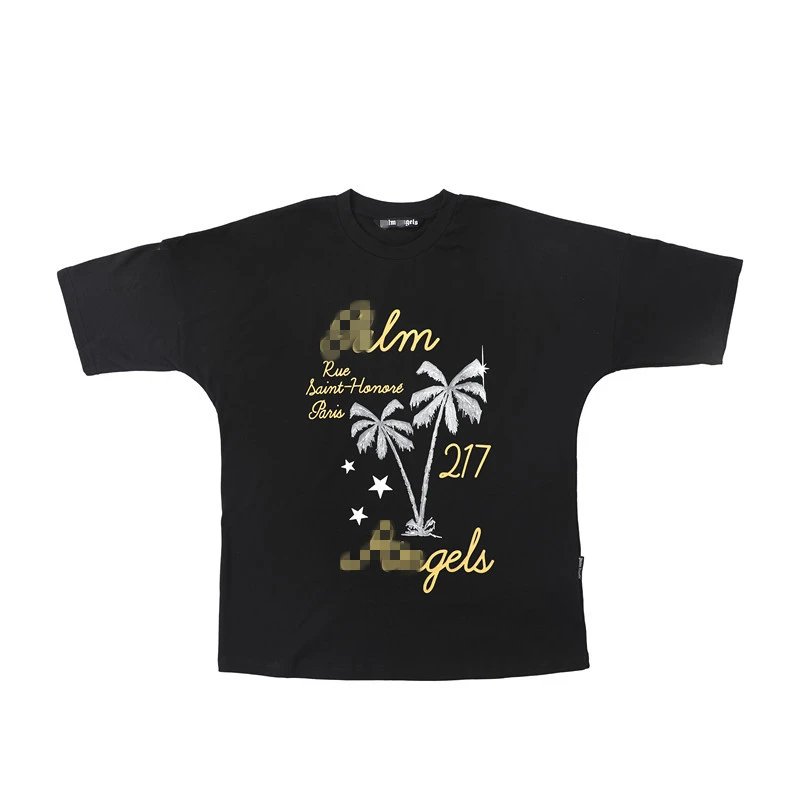 Palm Angels Palm Tree Logo Tee Black