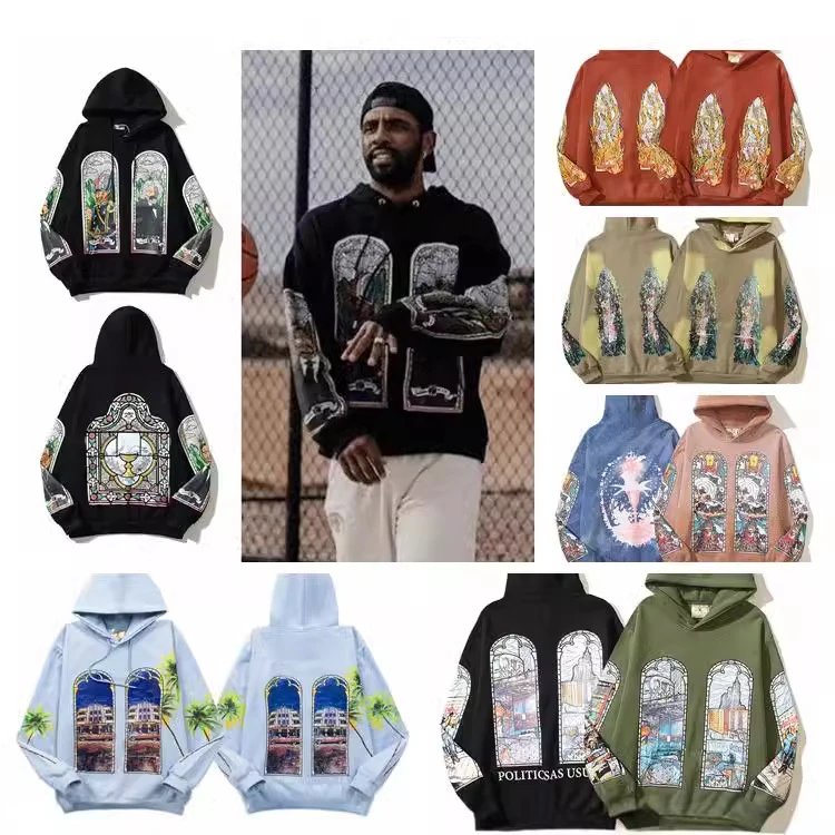 Other 3D Gothic Print Hoodie Multicolor