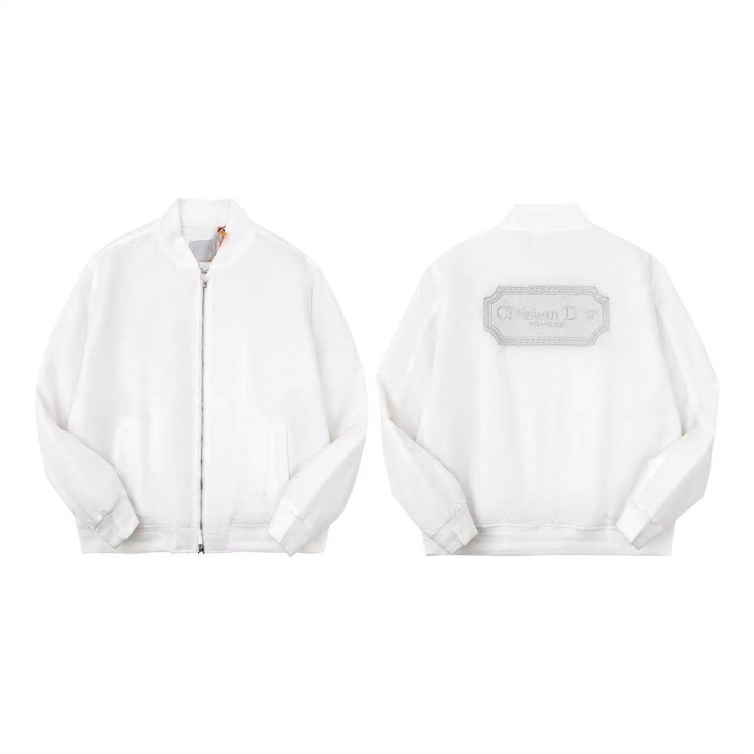 Dior Logo Bomber Jacket Black