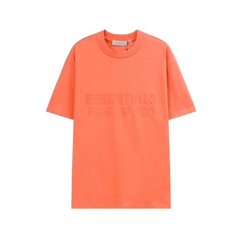 ESSENTIALS FOG Flocked Logo Tee Multicolor
