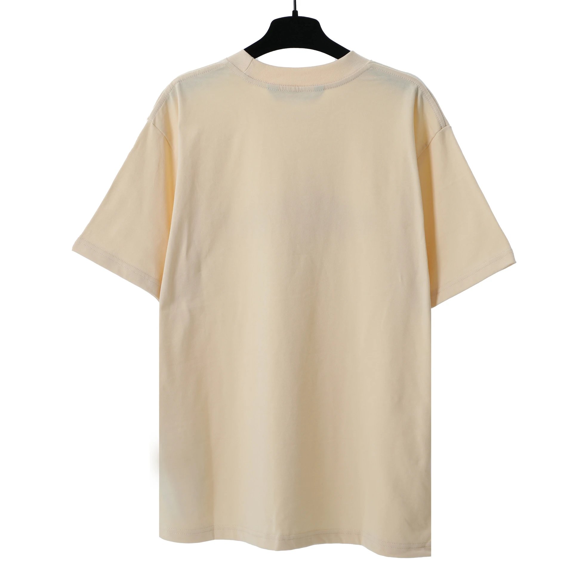 Palm Angels Shark Print Tee Beige
