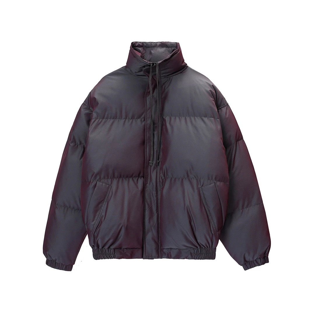 Essentials FOG Reflective Puffer Jacket Black