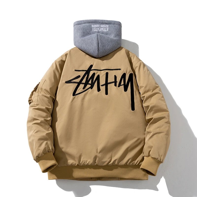 Other Embroidered Bomber Jacket Unisex Multicolor