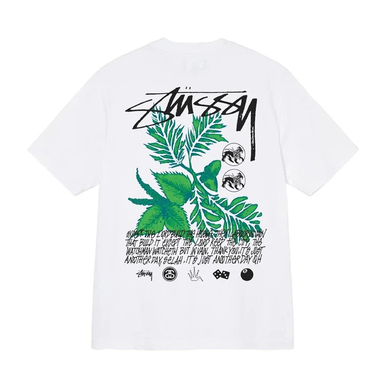 Stussy Heart Graphic Relaxed T-Shirt White