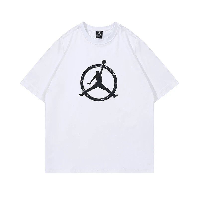 Jordan Graphic Cotton Tee Multicolor