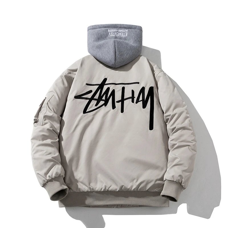 Other Embroidered Bomber Jacket Unisex Multicolor