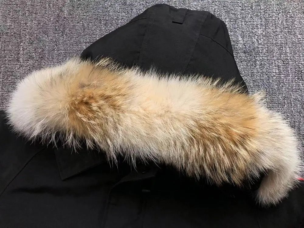 Canada Goose Down Jackets Fur-Trim Hooded Bomber Jacket image 4