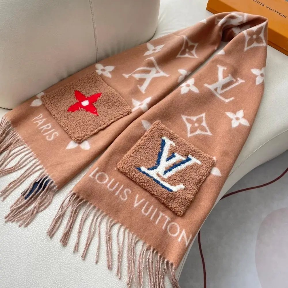 Louis Vuitton Scarves LV Logo Scarf image 8