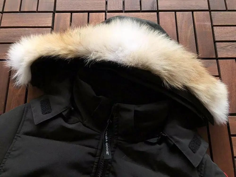 Canada Goose Down Jackets Long hooded fur-trim puffer image 8
