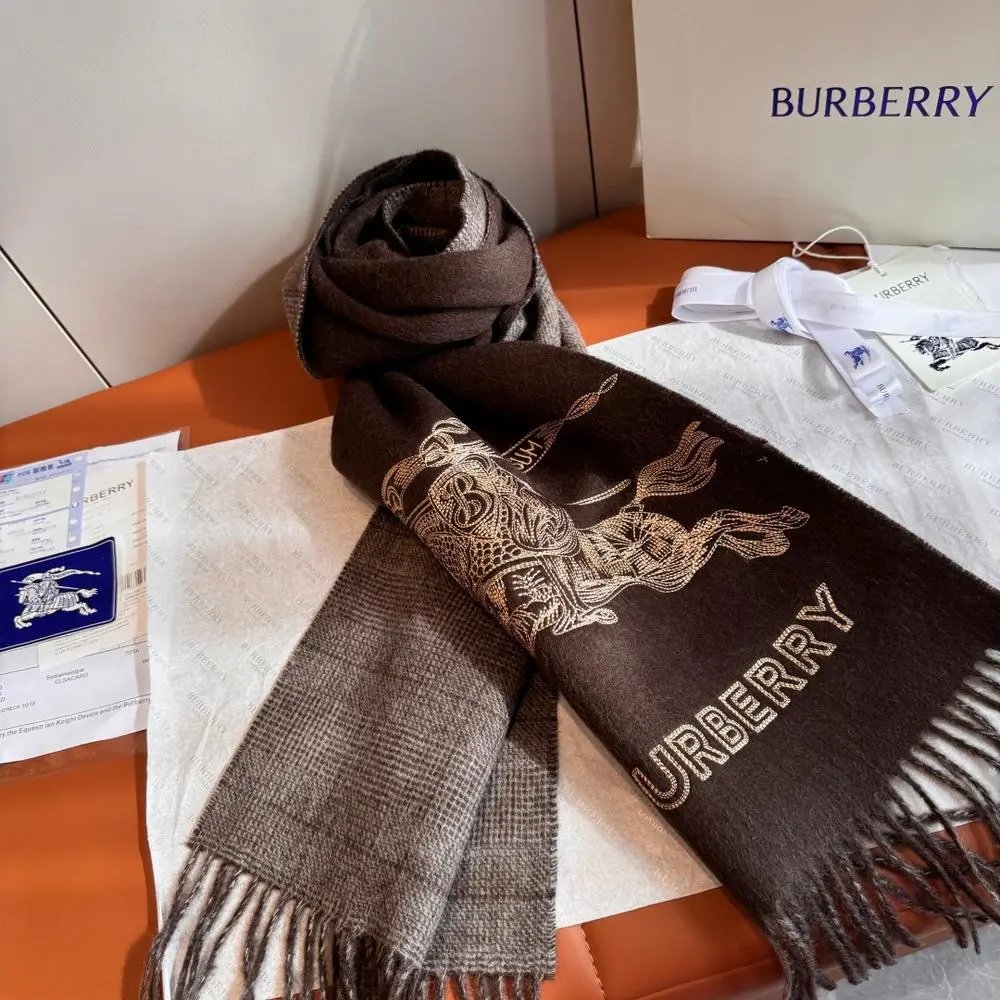 Burberry Scarves Fringed Scarf image 5