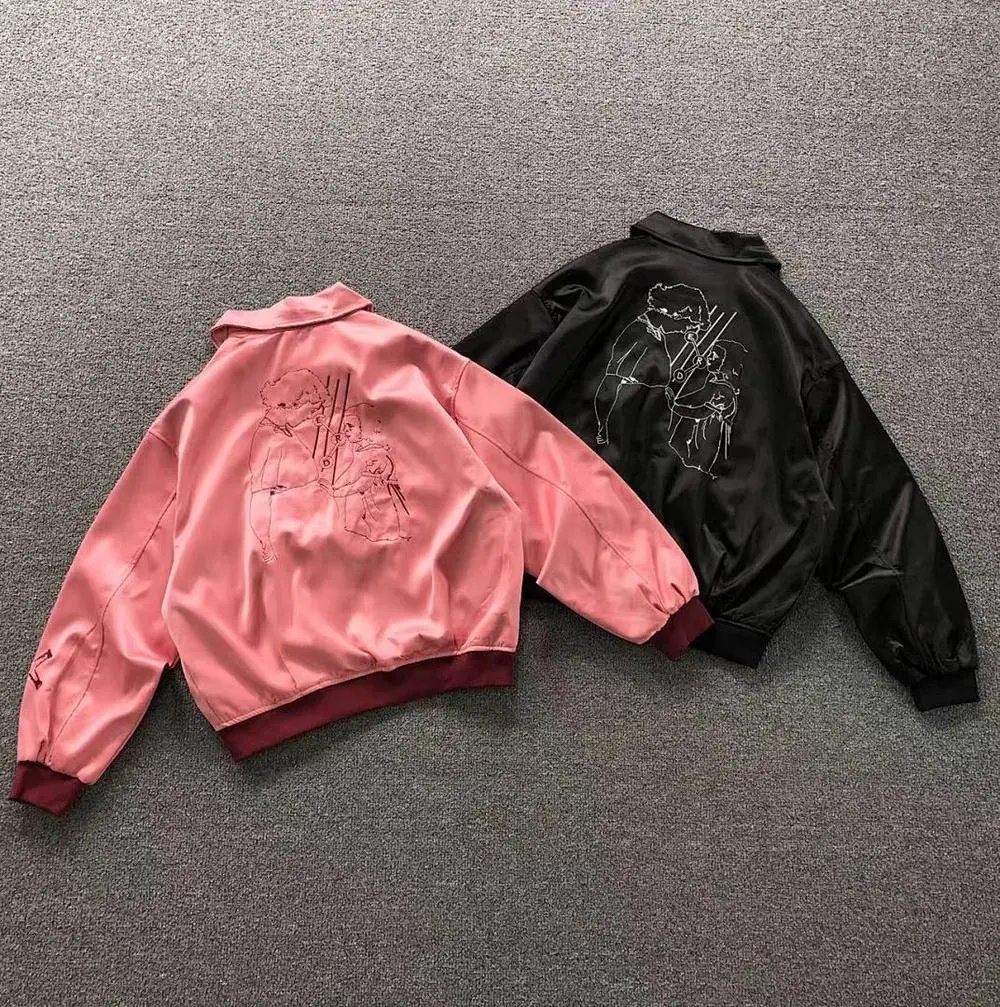 Enfants Riches Deprimes graphic satin jacket — W2CFinds curated find