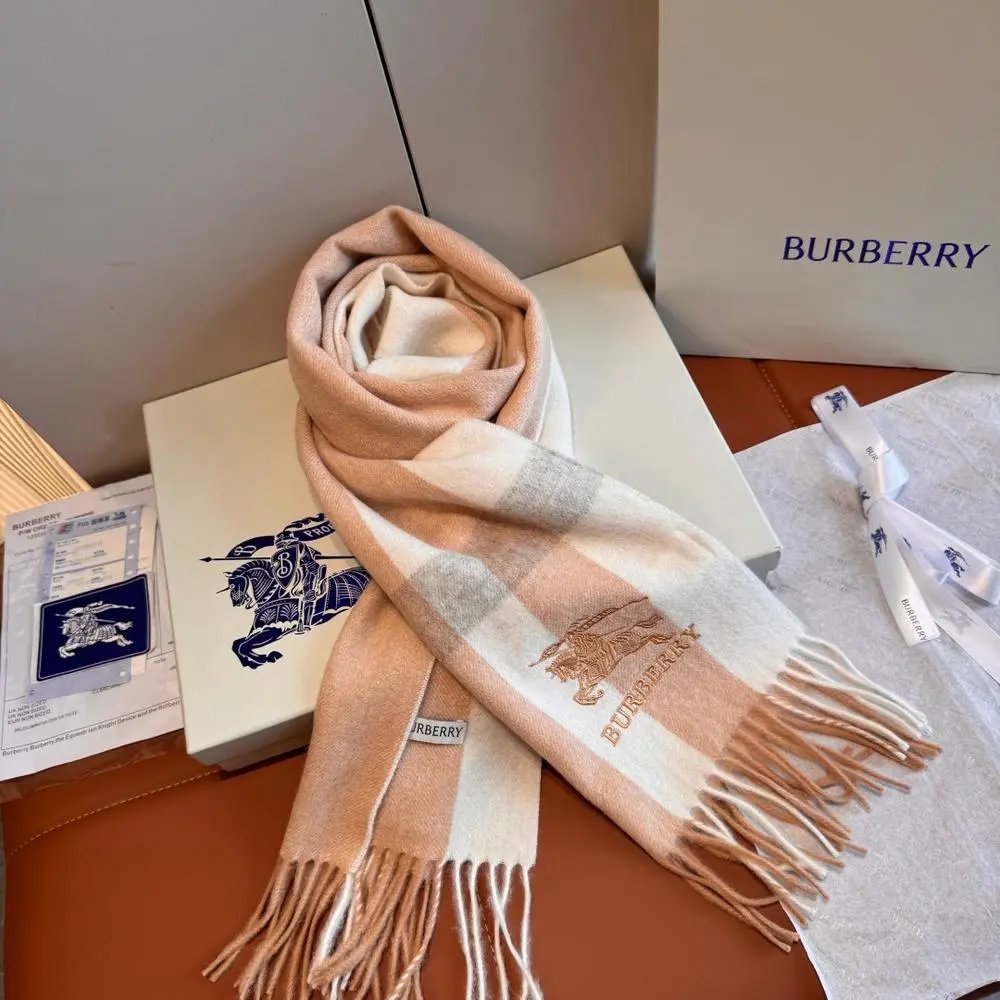 Burberry Scarves Fringed Scarf image 7