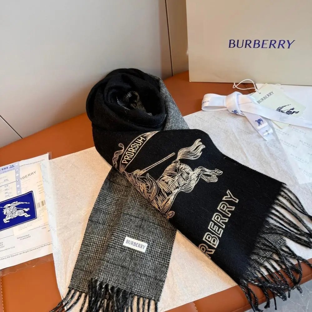 Burberry Scarves Fringed Scarf image 6