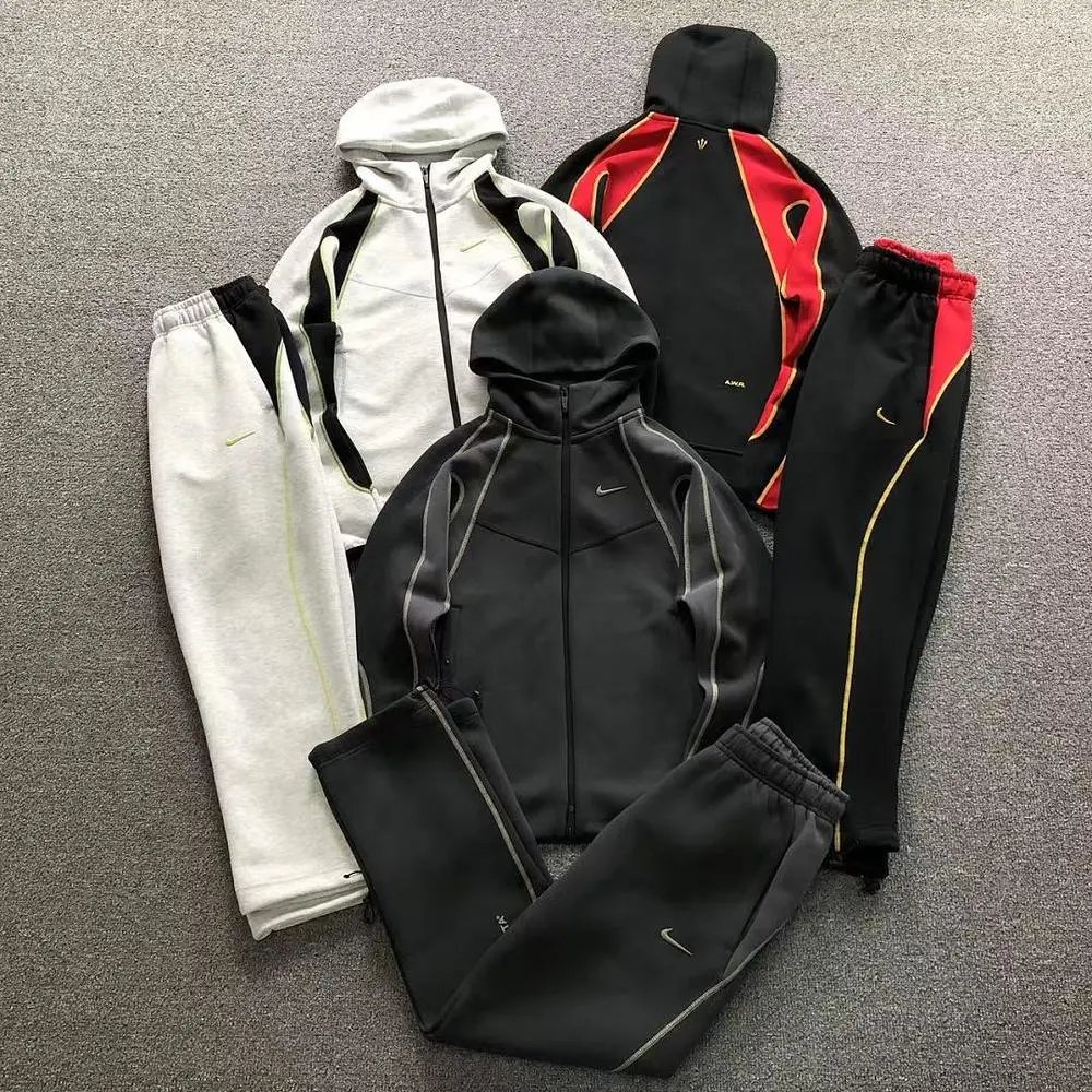 Nike color block hooded tracksuit set — W2CFinds curated find