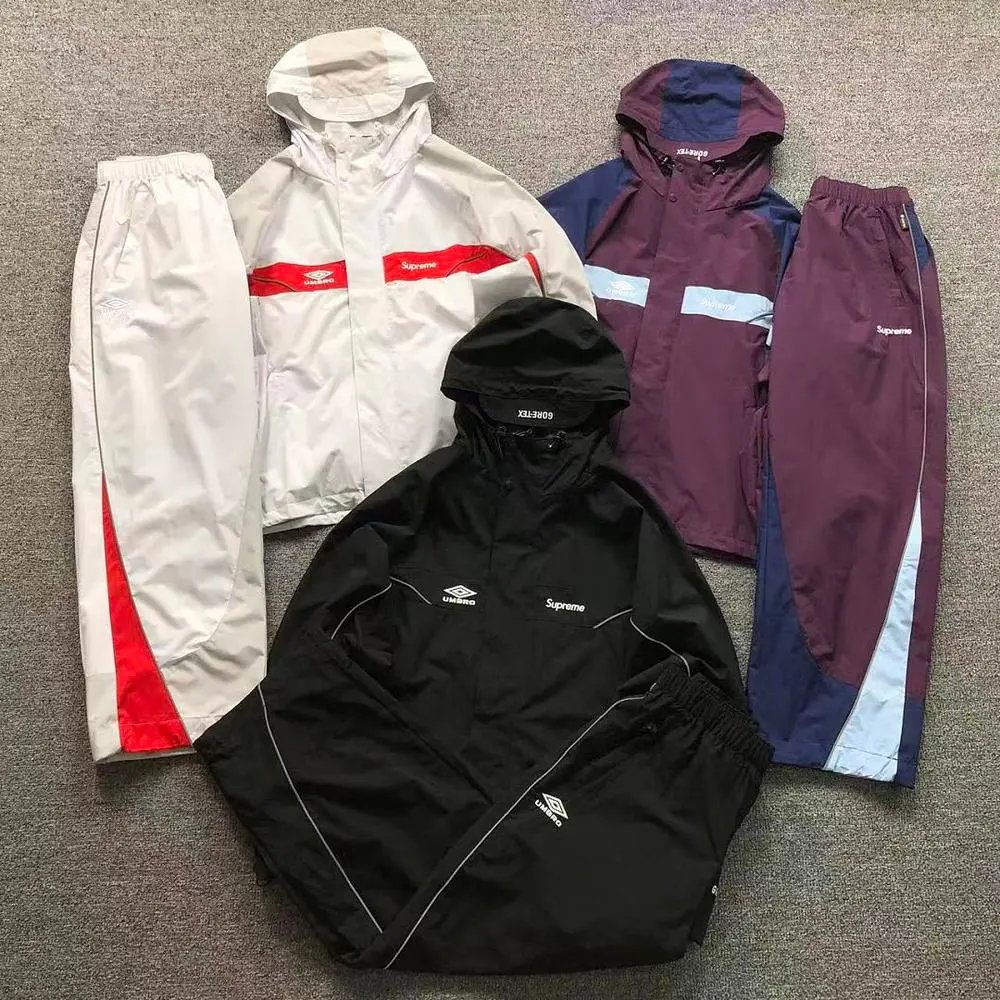 Supreme Umbro color block hooded tracksuit set — W2CFinds curated find