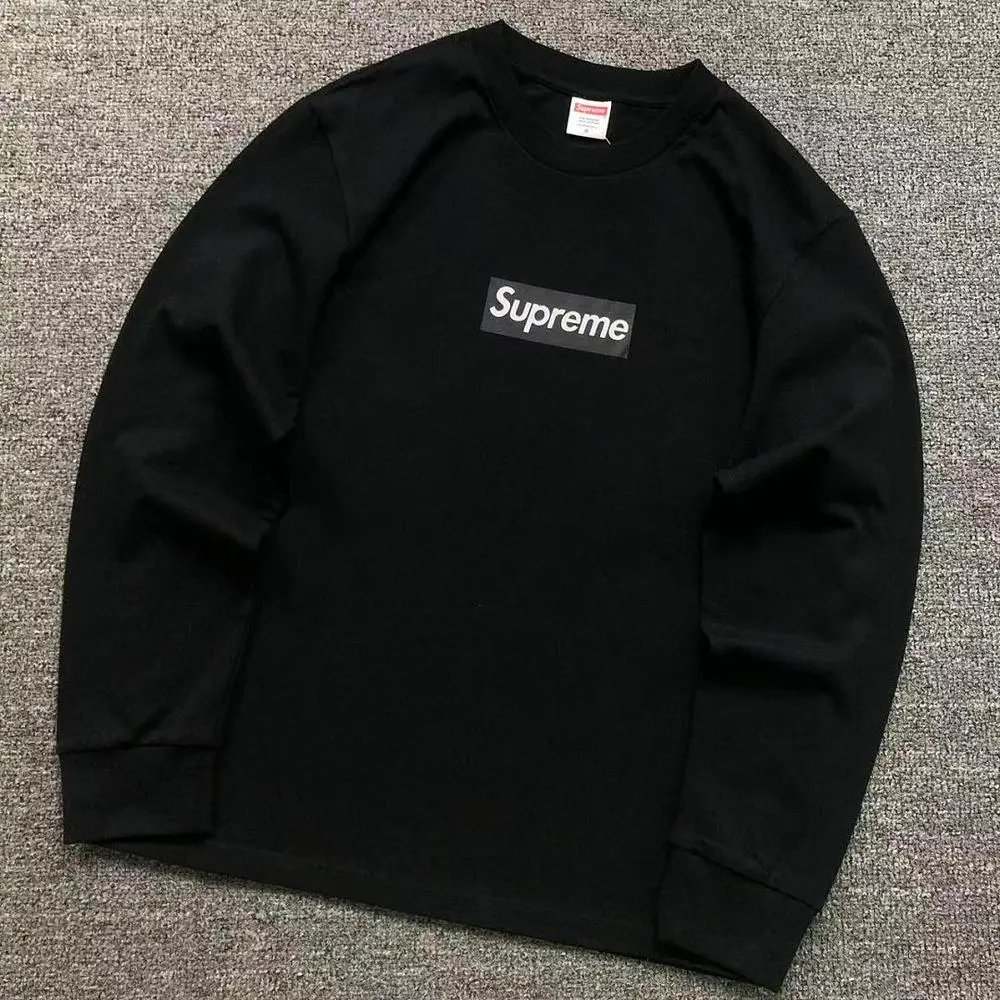 Supreme box logo long sleeve shirt — W2CFinds curated find