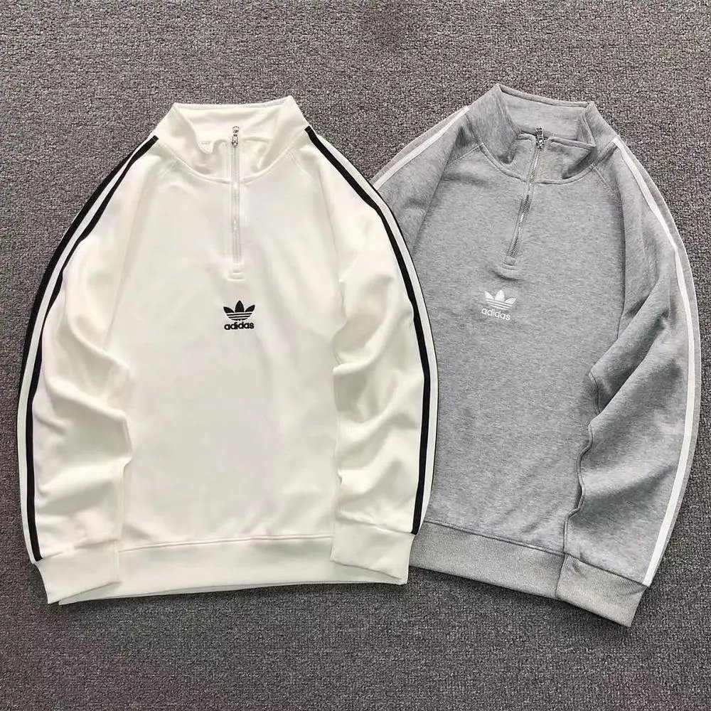 Adidas half zip stand collar sweatshirt — W2CFinds curated find