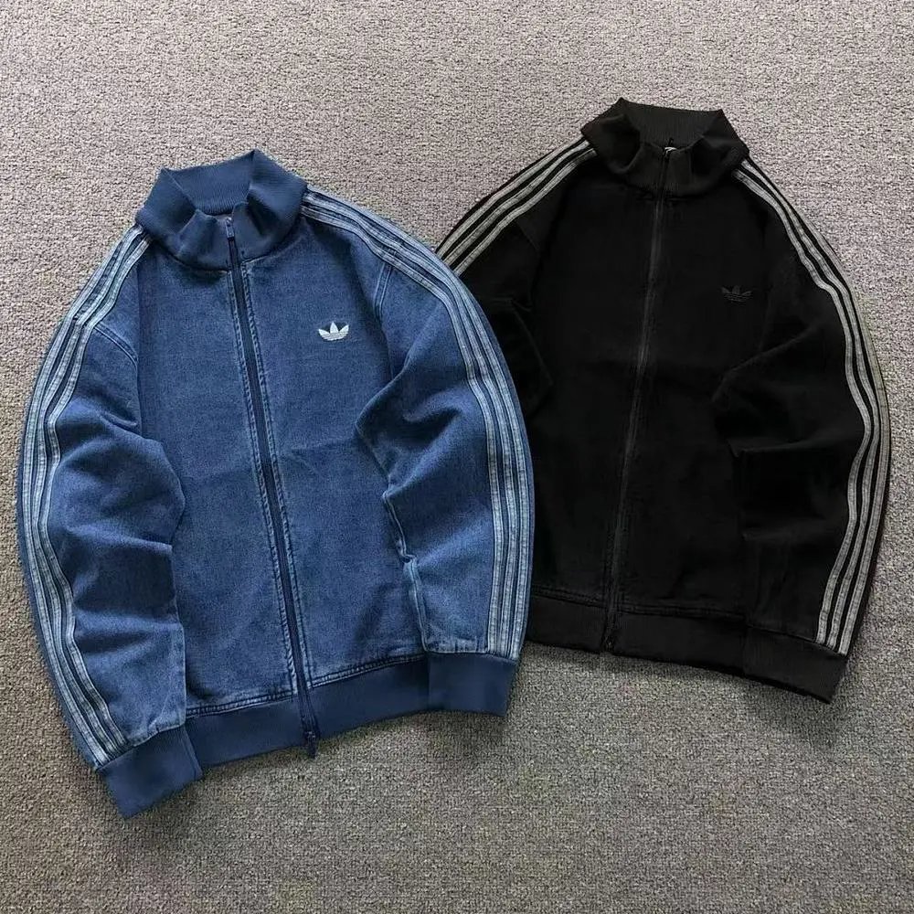 Adidas Originals denim track jacket — W2CFinds curated find