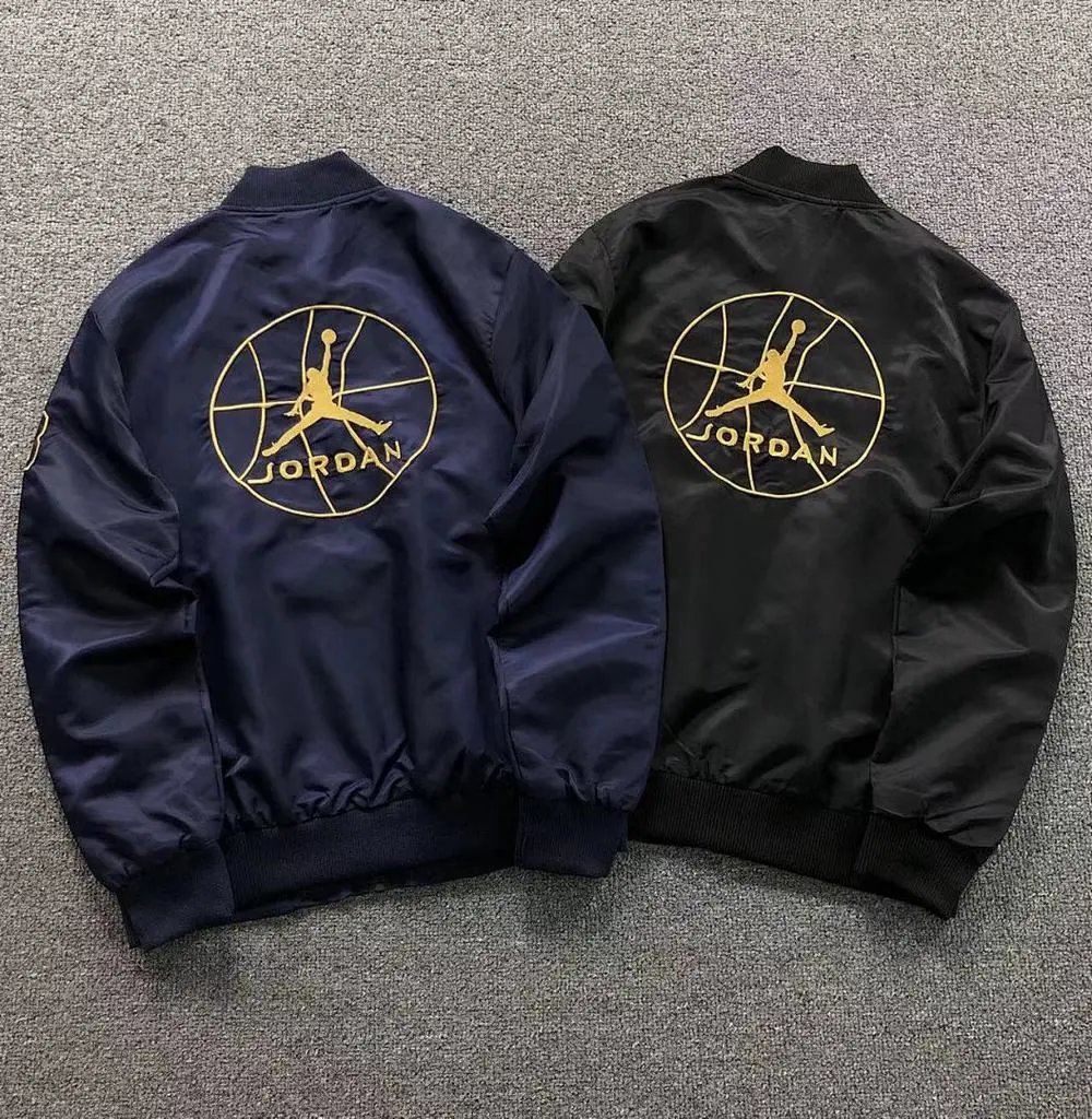 Jordan logo bomber jacket — W2CFinds curated find