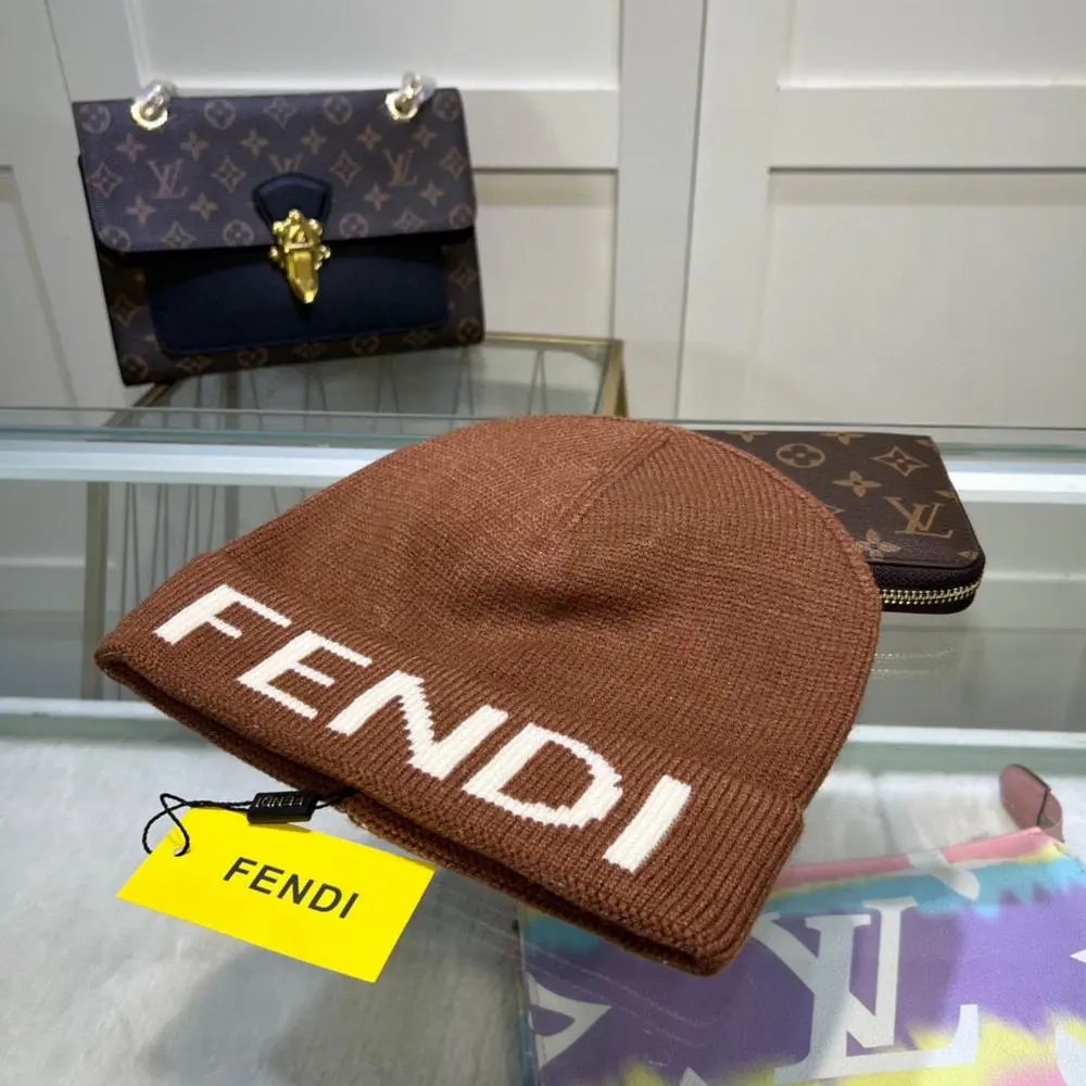 Fendi Hats Knitted Beanie — Style 8
