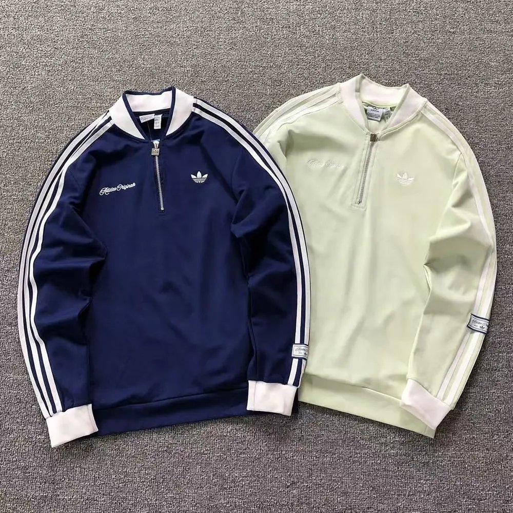 Adidas half zip stand collar sweatshirt — W2CFinds curated find