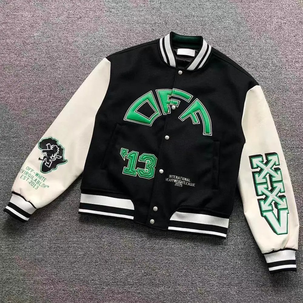 Off-White varsity jacket — W2CFinds curated find