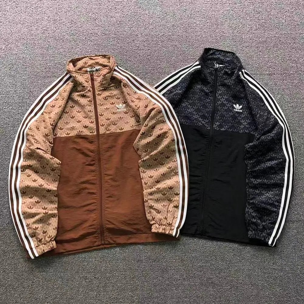 Adidas Trefoil monogram track jacket — W2CFinds curated find