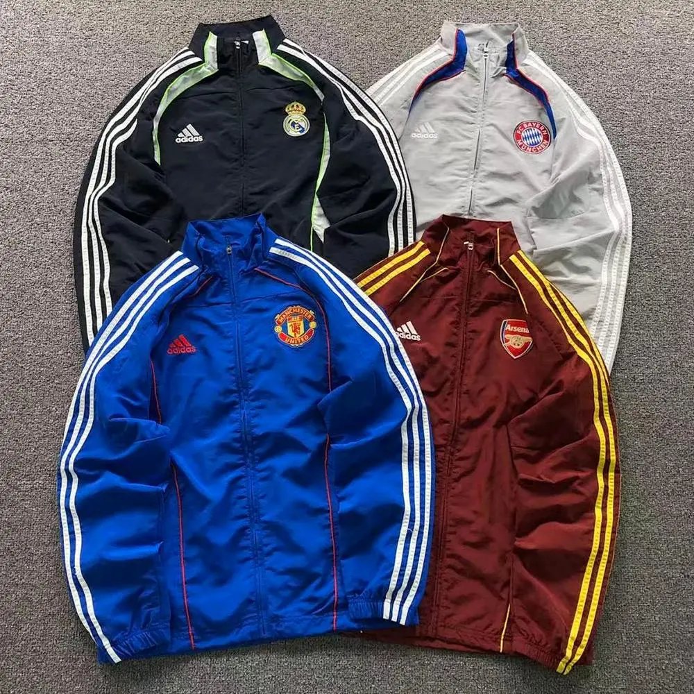 Adidas retro football club windbreaker jacket — W2CFinds curated find