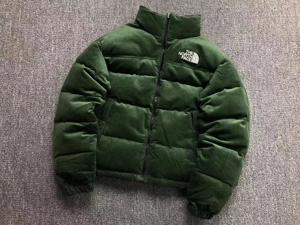 The North Face Down Jackets Corduroy puffer jacket image 3