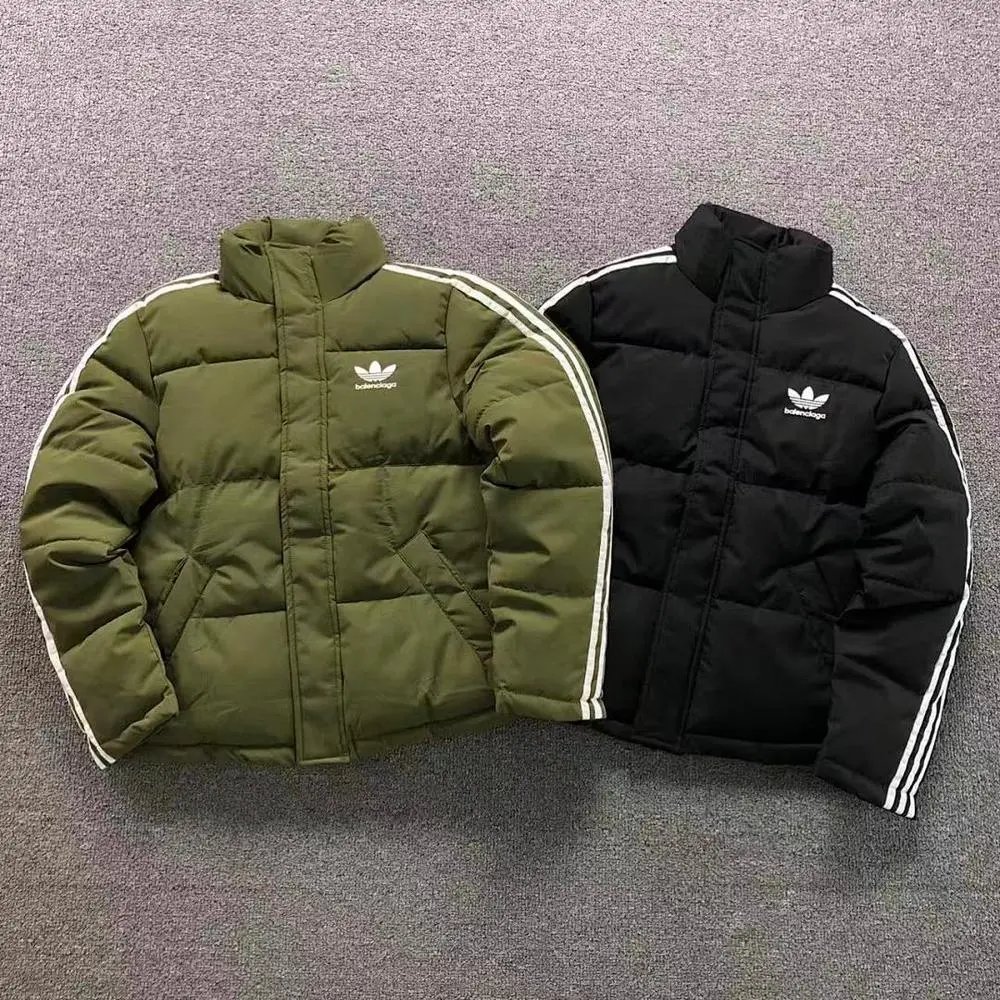 Adidas stand collar cotton jacket — W2CFinds curated find