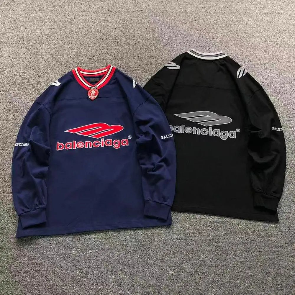 Balenciaga hockey long sleeve jersey — W2CFinds curated find