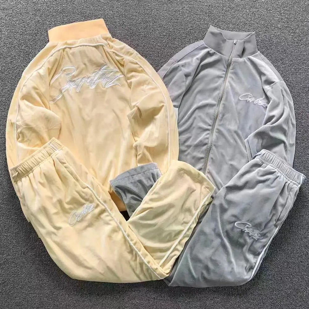 Corteiz velour tracksuit set — W2CFinds curated find