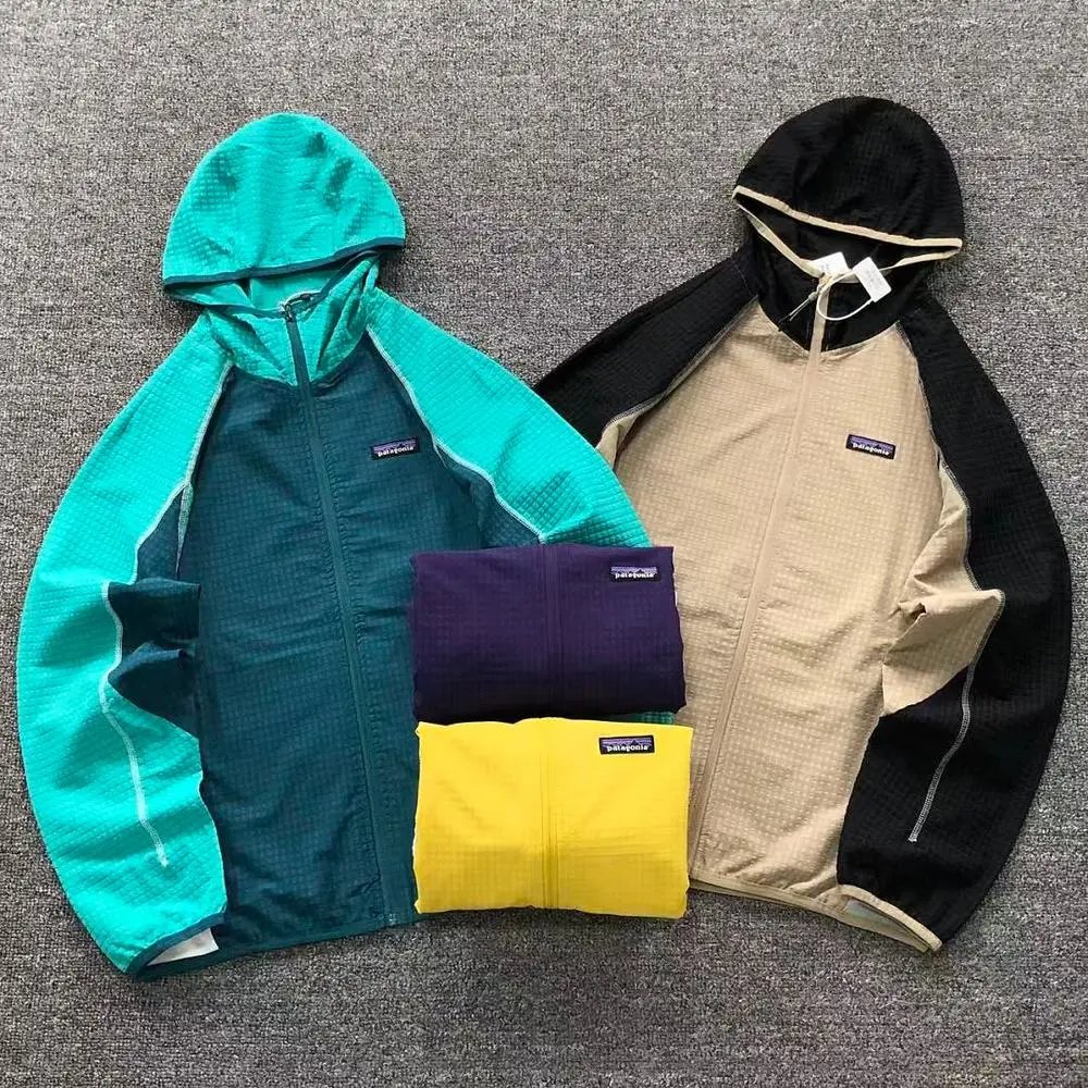 Patagonia waffle grid hooded jacket — W2CFinds curated find