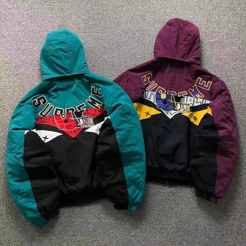 Supreme hooded cotton jacket — W2CFinds curated find