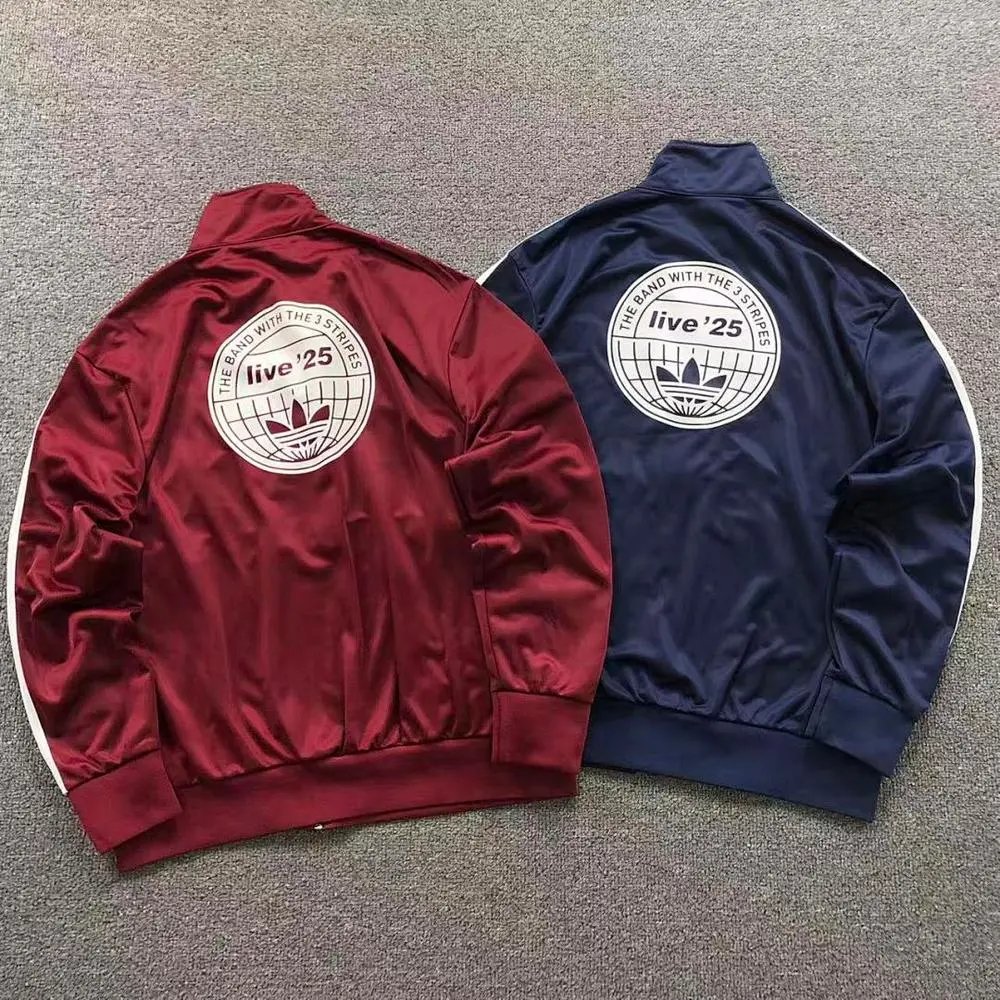 Adidas Originals globe print track jacket — W2CFinds curated find