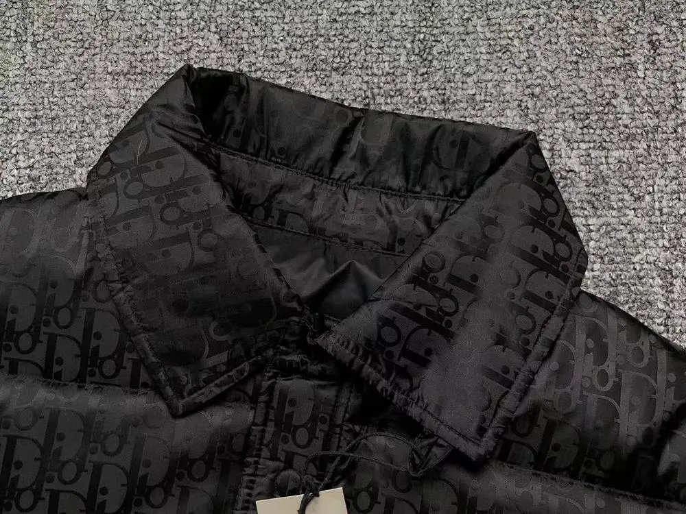 Dior Down Jackets Oblique monogram puffer jacket image 9