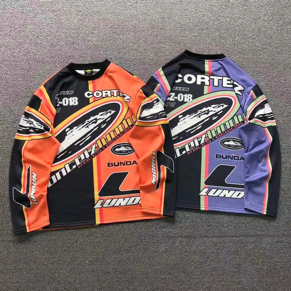 Corteiz racing print long sleeve shirt — W2CFinds curated find
