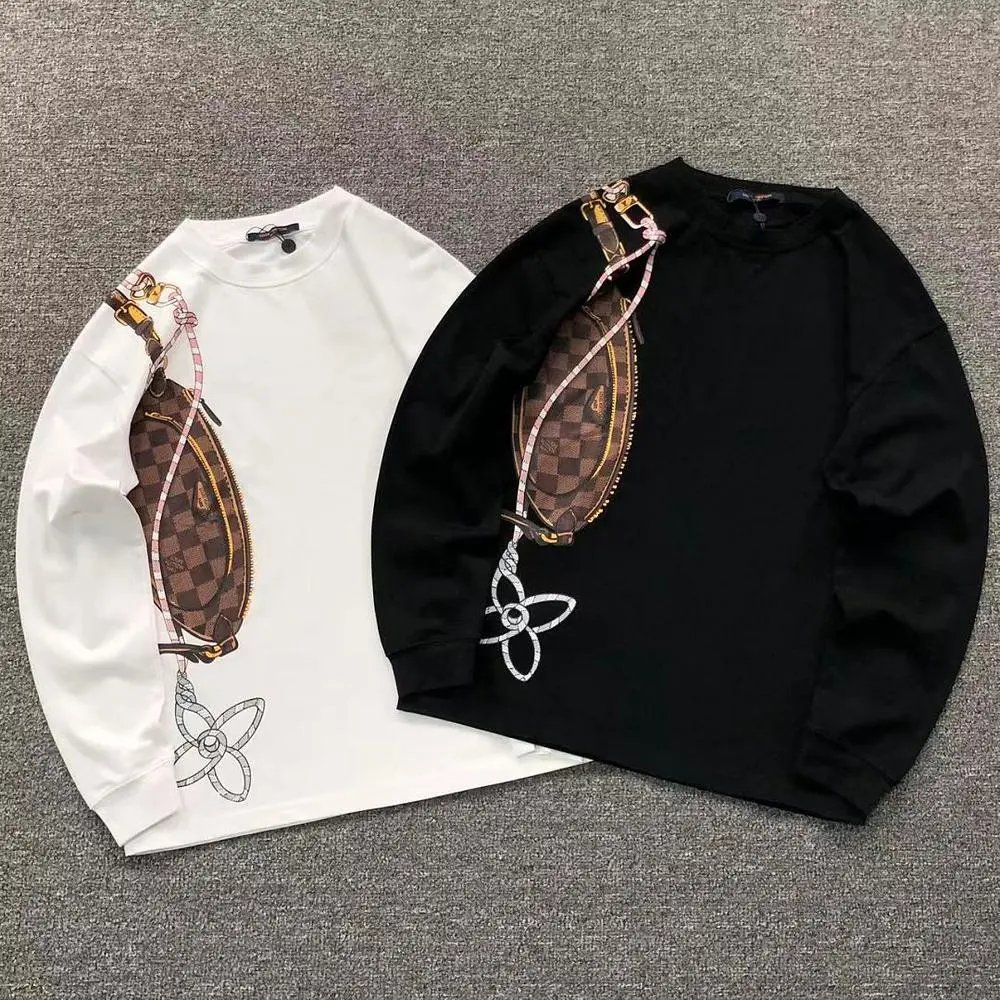 Louis Vuitton bag graphic long sleeve shirt — W2CFinds curated find
