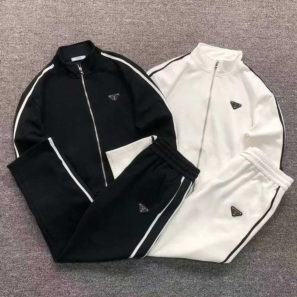 Prada triangle logo tracksuit set — W2CFinds curated find