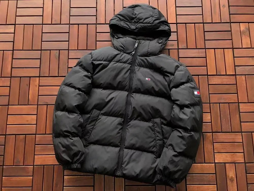 Tommy Jeans Down Jackets Hooded quilted puffer jacket image 2