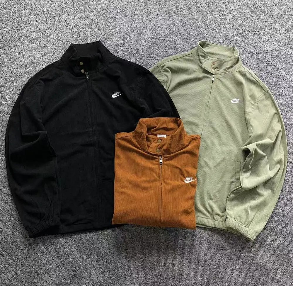Nike corduroy stand collar jacket — W2CFinds curated find