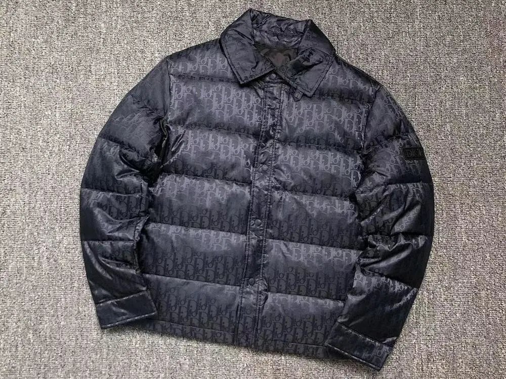 Dior Down Jackets Oblique monogram puffer jacket image 5