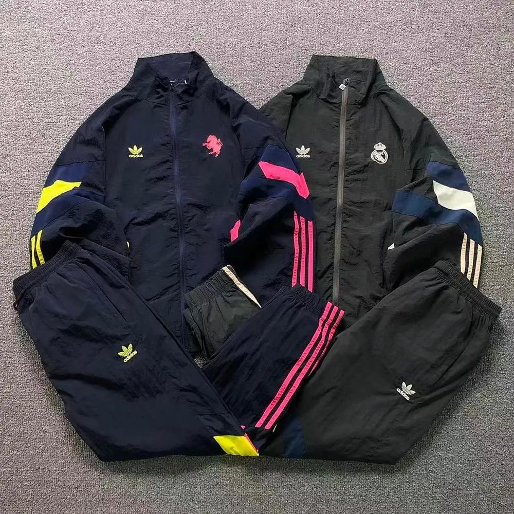 Adidas Real Madrid color block tracksuit set — W2CFinds curated find