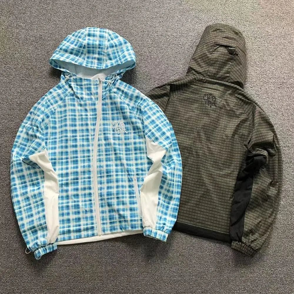 Motta grid hooded jacket — W2CFinds curated find