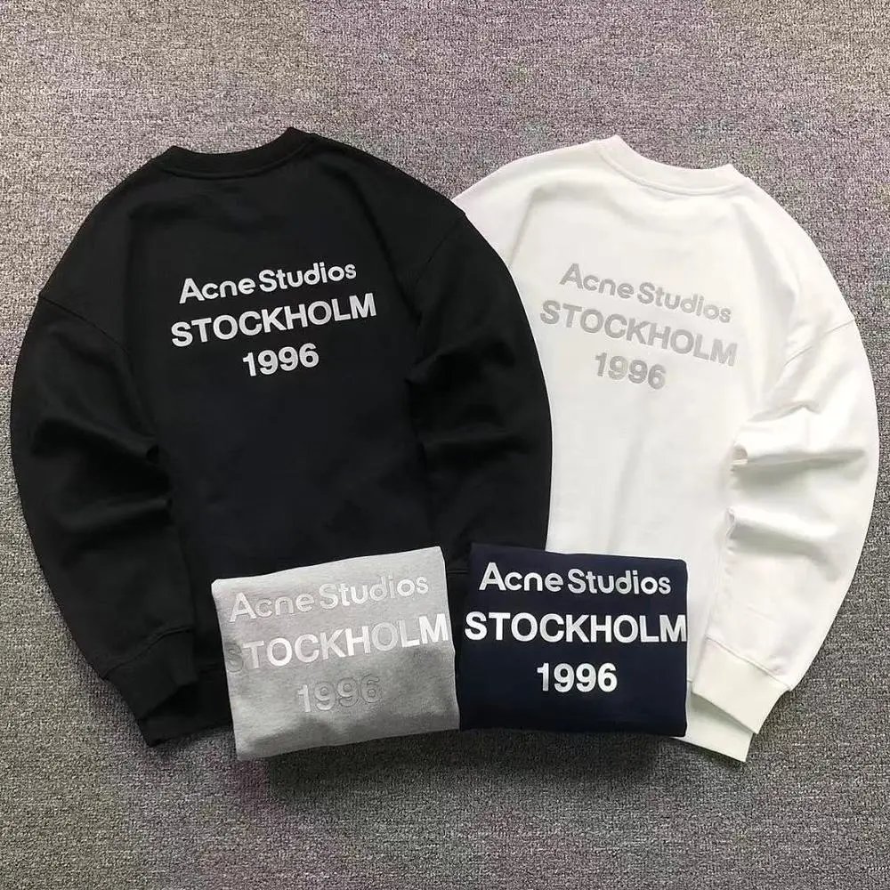 Acne Studios Stockholm 1996 crew neck sweatshirt — W2CFinds curated find